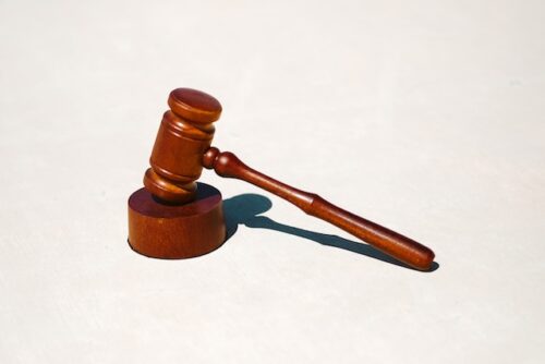 gavel after judge allows motion to suppress evidence